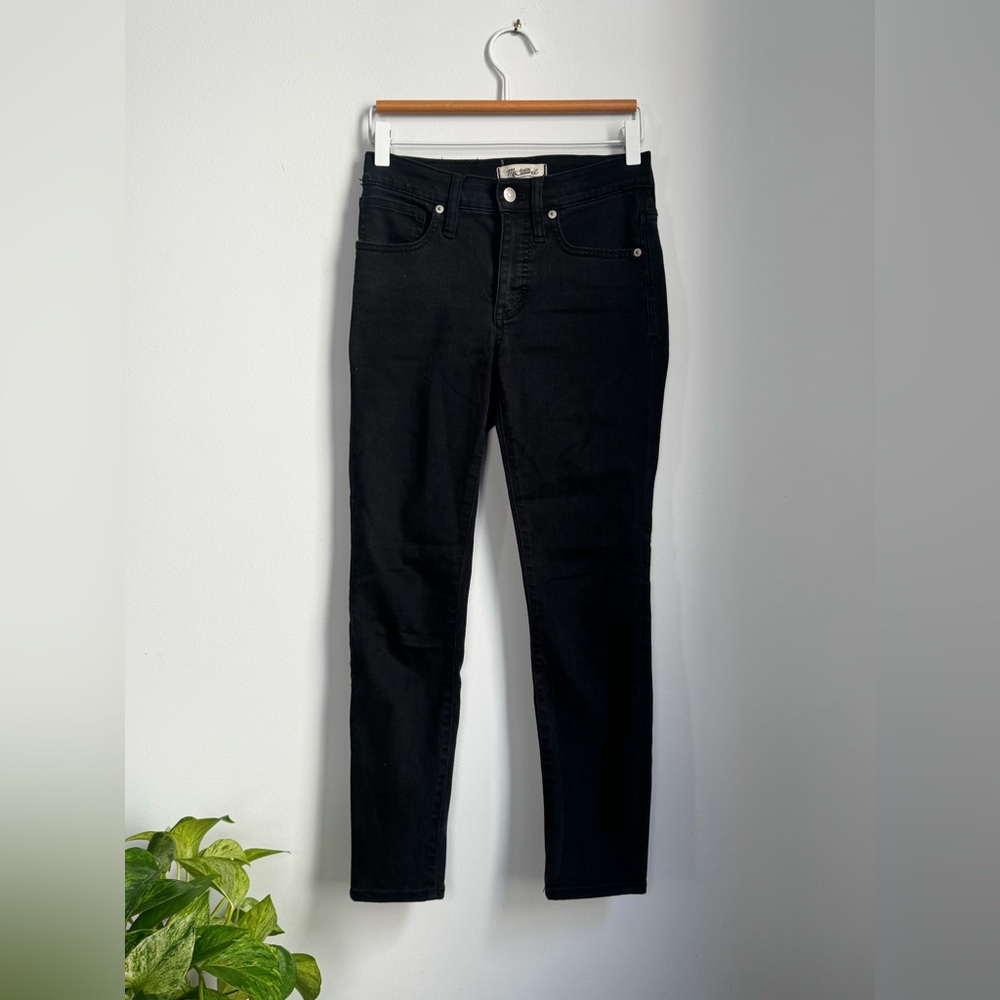Madewell Black Skinny High-Rise Jeans